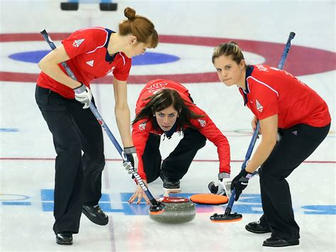 Winter Olympics 2014 Great Britains Womens Curling Team Record