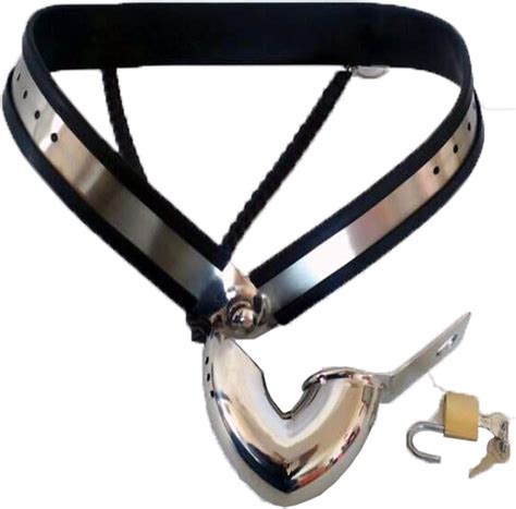 WNBXZ Chastity Cage Cinturón de castidad para Hombre Pennis Cage Diseño de Metal en Forma de Y