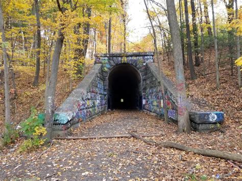 Clinton Tunnel Clinton Massachusetts Usa October 2019 Oc