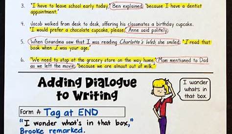 Adding Dialogue to Writing: A Free Lesson | Upper Elementary Snapshots