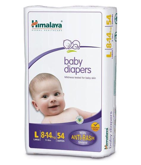 Himalaya Baby Large Size Diapers 54 Pieces Buy Himalaya