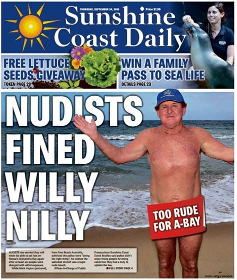 Dont Like Nude Beaches Turn The Other Cheek Readers Say The Courier Mail