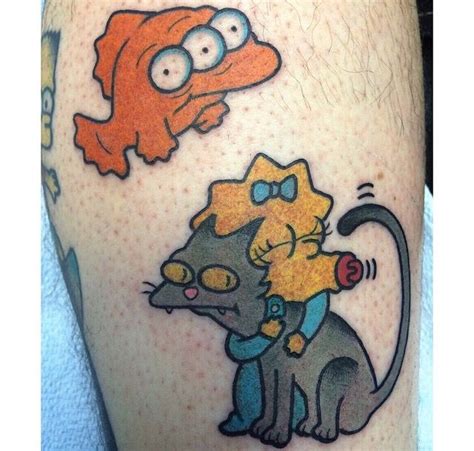 The Simpsons Tattoos Epic Tattoo Badass Tattoos Mom Tattoos Body Art