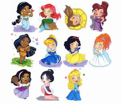 Chibi Disney Princess Princesses Alt Princesas Fanpop