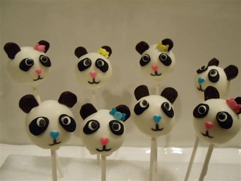 Panda Cake Pops