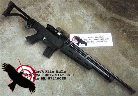 Sedangakn senapan pcp pun ada beberapa jenis dan tipenya, salah satunya senapan pcp mouser yang merupakan senapan yang dikhususkan untuk jarak yang jauh atau bisa dibilang sniper. Black Kite Rifle: Senapan PCP
