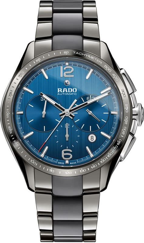 Explore a wide range of the best men rado watch on aliexpress to find one that suits you! R32120202 Rado HyperChrome Automatic Chronograph Blue Dial ...