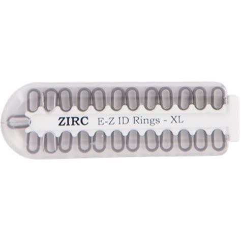 Zirc E Z Id Rings For Instruments Xlarge 127mm Grey Pack Of 25 Henry Schein Australian Dental