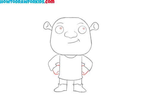 How To Draw Easy Shrek Easy Drawing Tutorial For Kids