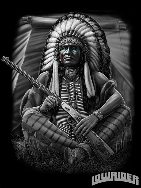 Native American Warrior Native American Drawing American Indian Tattoos