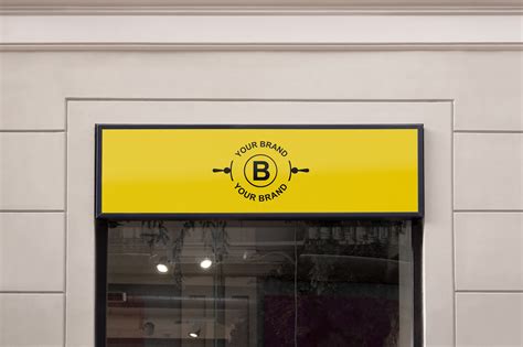 Freebie 8 Logo Mockup Templates On Store Fronts And Signage