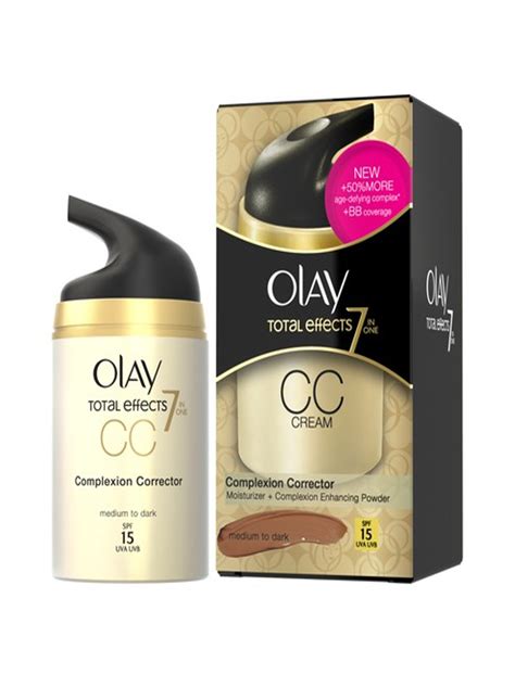 Olay Total Effects 7 In One Cc Cream Medium To Dark Spf15 50ml