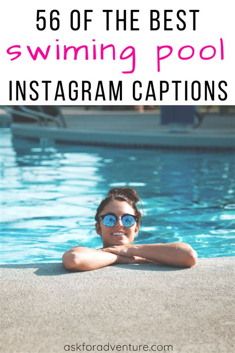 62 Nature Aesthetic Pool Captions For Instagram