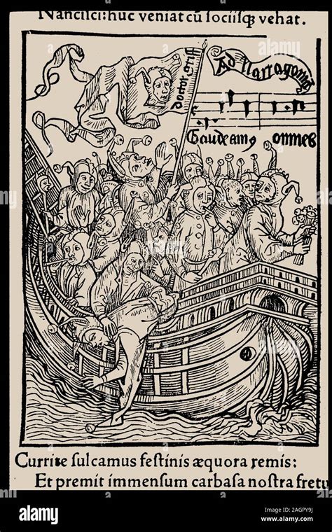 Illustration To The Book Ship Of Fools By Sebastian Brant Museum