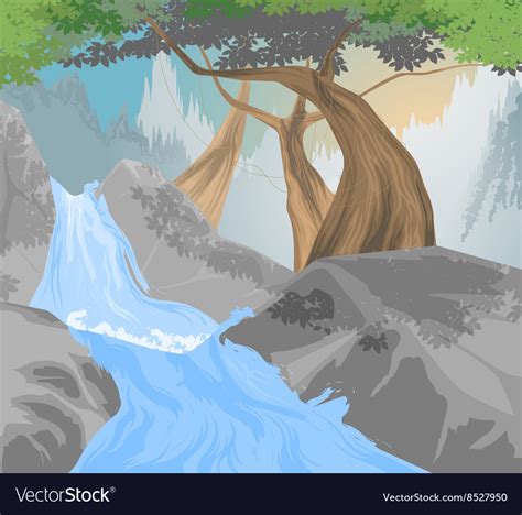 River Royalty Free Vector Image Vectorstock