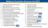 Pictures of Medicare Preventive Services
