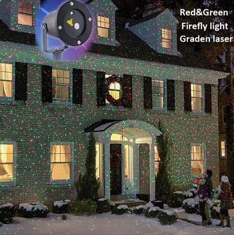 Ip65 Waterproof Outdoor Christmas Lights Elf Laser Projectorred Green