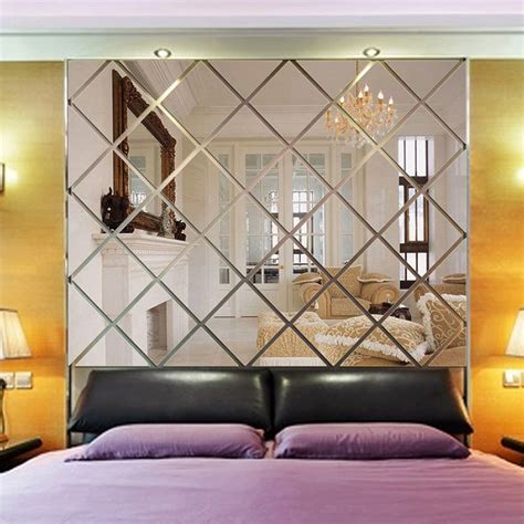 3d Mirror Modern Wall Decorative Sticker Ana Malika Decor Wall