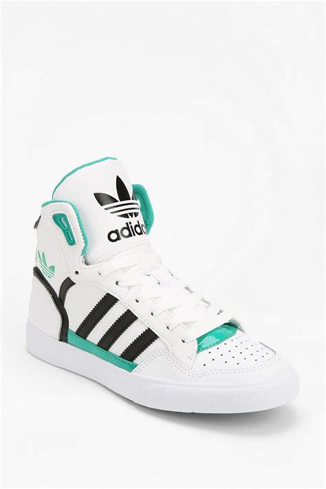 Adidas Extaball Leather High Top Sneaker Adidas Shoes Onlineadidas