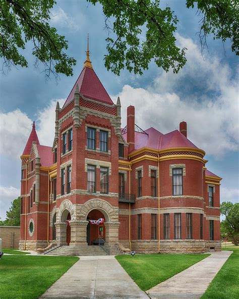 Donley County Texas Courthouse Photograph By Stephen Stookey Pixels