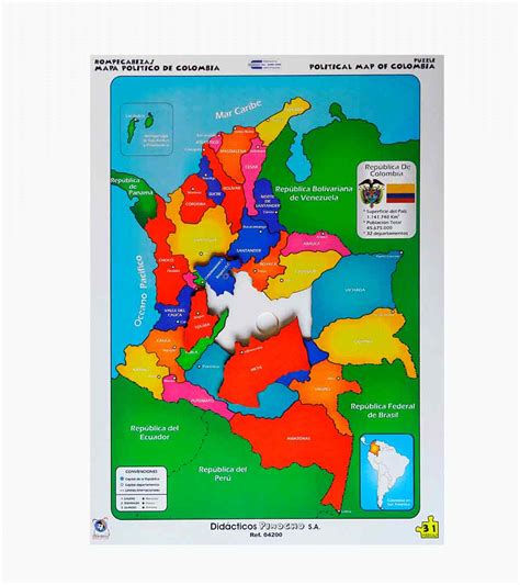 Rompecabezas Mapa Regiones Naturales De Colombia En Braille Mail The Best Porn Website