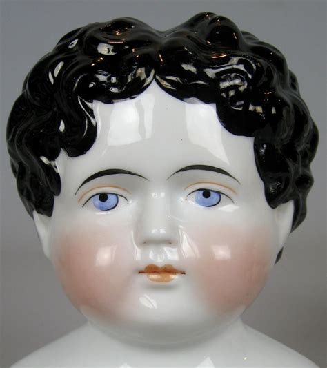 Antique Large China Doll Head ~ Gorgeous Face Doll Head