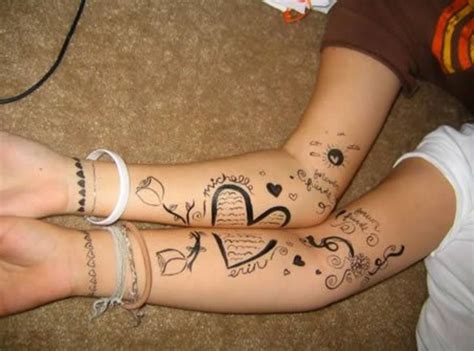 And i need some helps. Matching Tattoo Ideas for Couples
