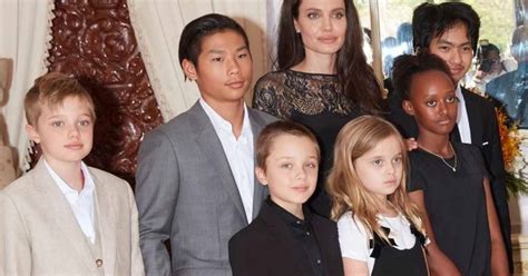 Angelina Jolies New Neighbors Report Her Six Children Are