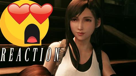 Final Fantasy 7 Remake E3 Trailer Tifa Is Amazing Group Reaction