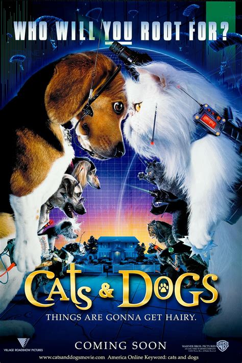 Постеры Кошки против собак Постер фильма Кошки против собак 2001