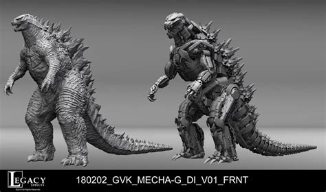 Alternative Godzilla Vs Kong Mechagodzilla Designs Revealed By Legacy