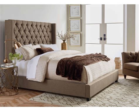 Good Deal Charlie Inc Westerly Upholstered King Bed Beds Bedroom