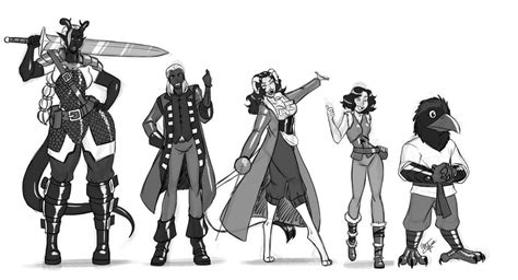 My Dungeons And Dragons Group By Ocimaginator On Deviantart