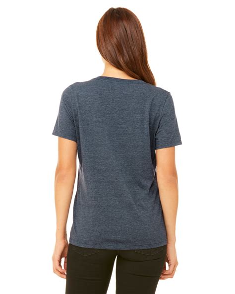 Bella Canvas 6405 Ladies Relaxed Jersey V Neck T Shirt