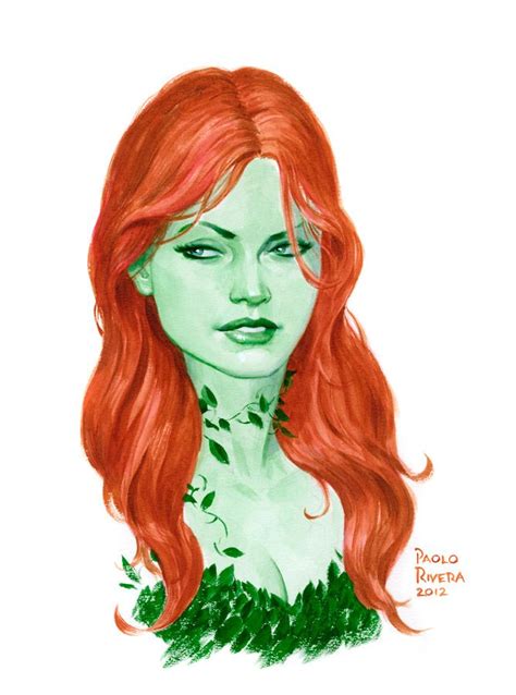 The Self Absorbing Man Baltimore Comic Con Poison Ivy By Paolo Rivera