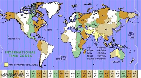 World Clock Map