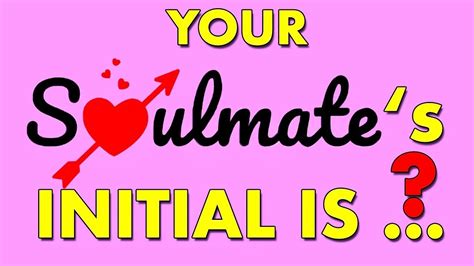 This Quiz Will Reveal The First Letter Of Your Soulmates Name Mister