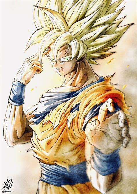 Goku Ssj 1 Em 2021 Anime Esferas Do Dragão Personagens De Anime