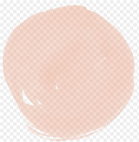 This Is A Buncee Sticker Peach Watercolor Circle Png Transparent With