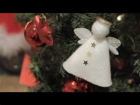 How To Make An Angel To Decorate Your Christmas Tree Christmas Crafts