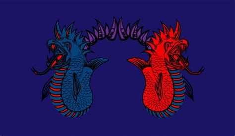 Twin Dragon By Jamesyokedesigns
