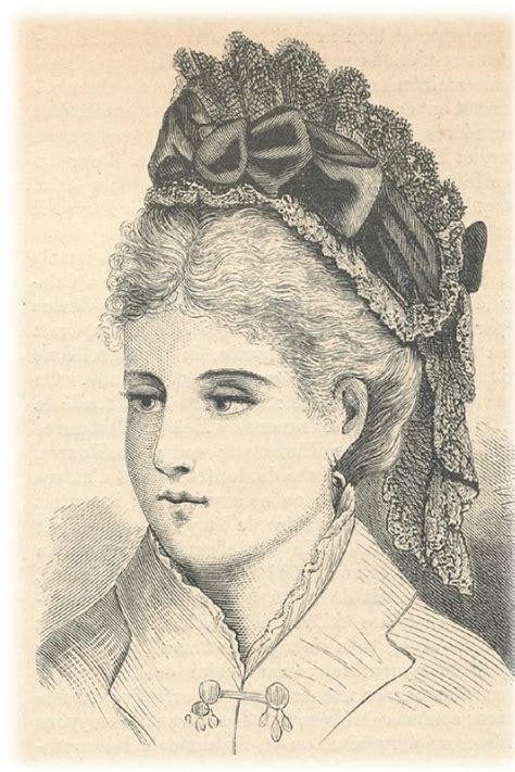 Coiffure femme 1900 vintage - Papiers vintage