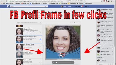 👇 How To 👇 Create A Facebook Profile Picture Frame ☑️ Youtube