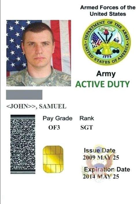 U S Army Id Card Images And Photos Finder