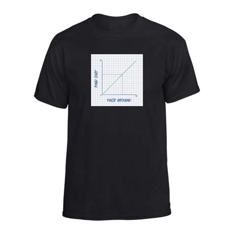 Find Out Fuck Around Unisexmens Graph Meme T Shirt Meh Ink