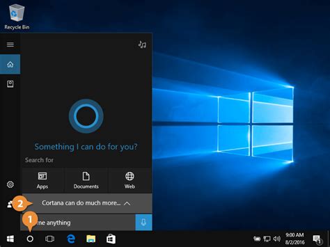 Cortana In Windows Customguide