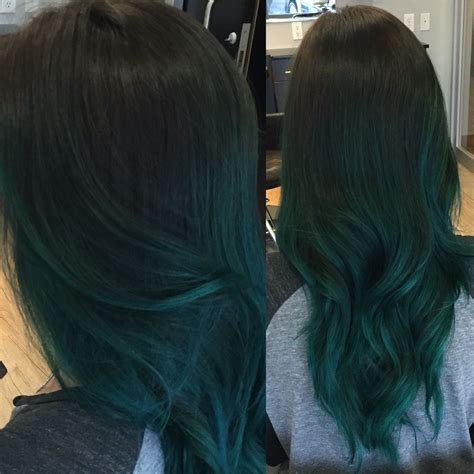 See more ideas about hair, dyed hair, hair styles. Joico peacock green balayage | Cabelo verde, Cabelos ...
