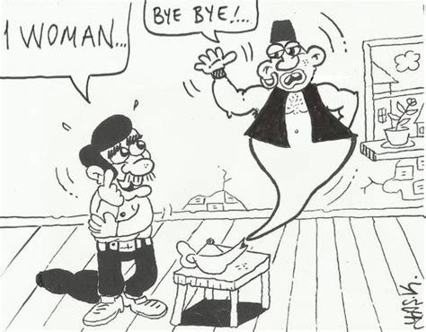 Right Genie By Yasar Kemal Turan Famous People Cartoon Toonpool