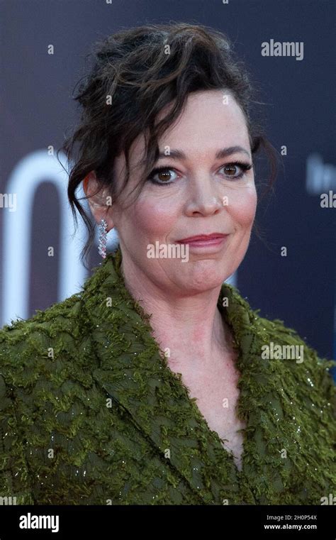 London England On October 13 2021 Olivia Coleman Attending The Lost