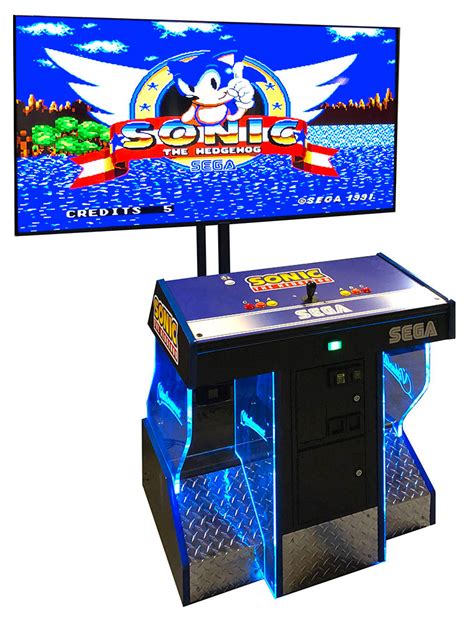 Sonic The Hedgehog Arcade Game From Sega Arcade Party Rental 80s